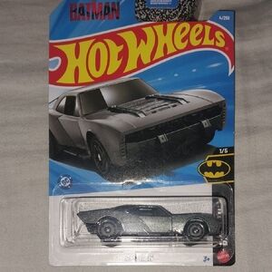 Batman Gray Car Toy Hot Wheels